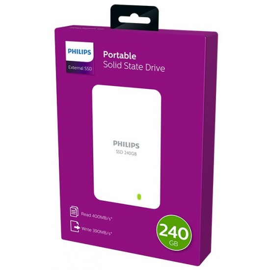 Hard Disk Extern Philips - Ssd 240gb, Usb 3.0