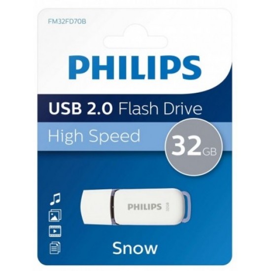 Memory Stick Usb 2.0 - 32gb Philips Snow Edition