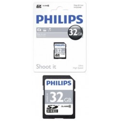 Card Memorie Sdhc, Clasa 10, Philips - 32gb