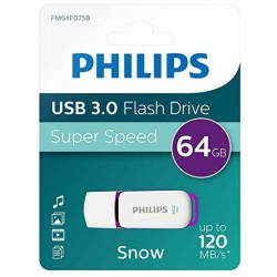Memory Stick Usb 3.0 - 64gb Philips Snow Edition
