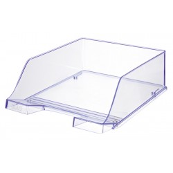 Tava Documente Han Klassik Xxl - Transparent Cristal Cu Margini Albastre