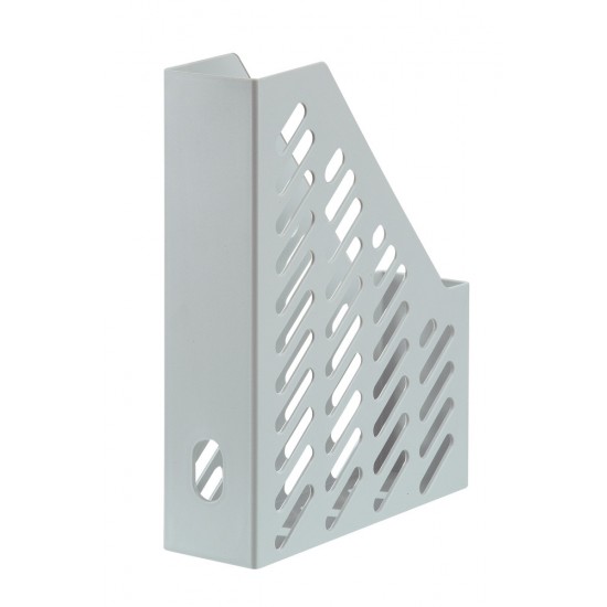 Suport Vertical Plastic Pentru Cataloage Han Klassik - Gri Deschis