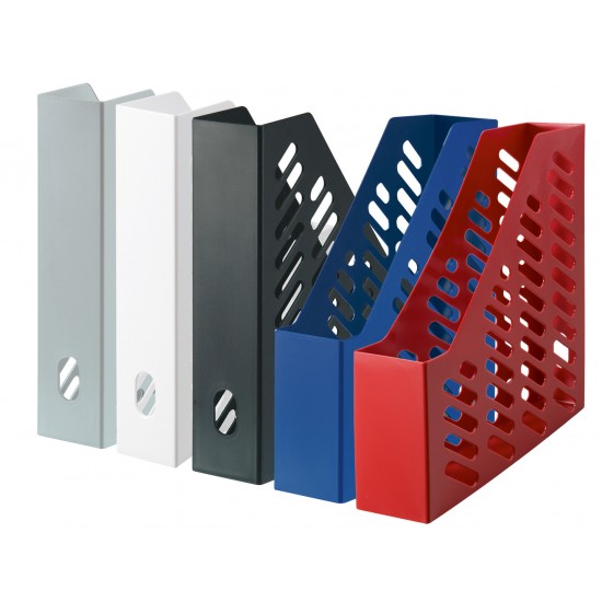 Suport Vertical Plastic Pentru Cataloage Han Klassik - Gri Deschis