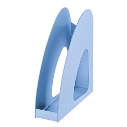 Suport Vertical Plastic Pentru Cataloage Han Twin - Bleu Ice Suport Vertical Plastic Pentru Cataloage Han Twin - Bleu Ice