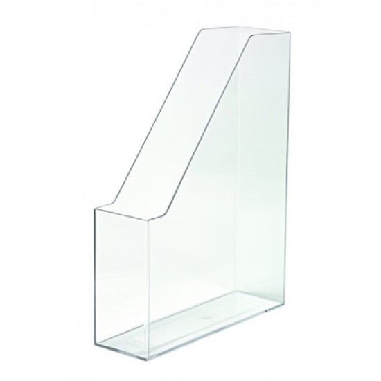 Suport Vertical Plastic Pentru Cataloage Han Iline - Transparent Cristal