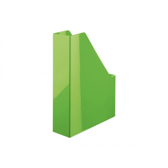 Suport Vertical Plastic Pentru Cataloage Han Iline - Verde Metalizat