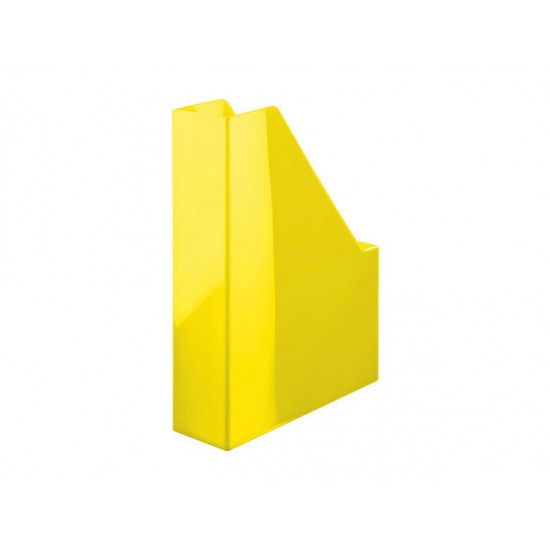 Suport Vertical Plastic Pentru Cataloage Han Iline - Galben Metalizat