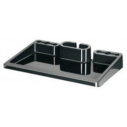 Desk Organizer Han Istep - Negru Lucios