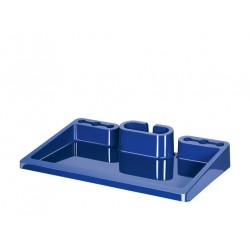 Desk Organizer Han Istep - Albastru Lucios