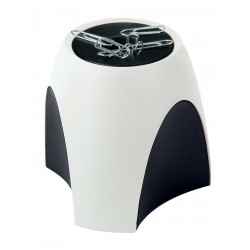 Dispenser Magnetic Pentru Agrafe Han Delta - Negru/alb