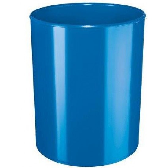 Cos De Birou Pentru Hartii, 13 Litri, Han Iline - Albastru Metalizat