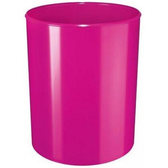 Cos De Birou Pentru Hartii, 13 Litri, Han Iline - Roz Metalizat