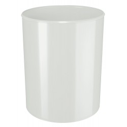 Cos De Birou Pentru Hartii, 13 Litri, Cu Insertie De Aluminiu, Rezistent La Foc, Han - Gri Deschis