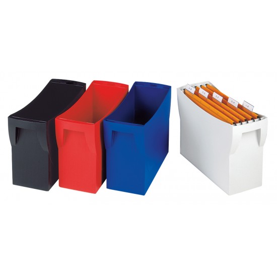 Suport Plastic Pentru 20 Dosare Suspendabile, Han Swing - Negru