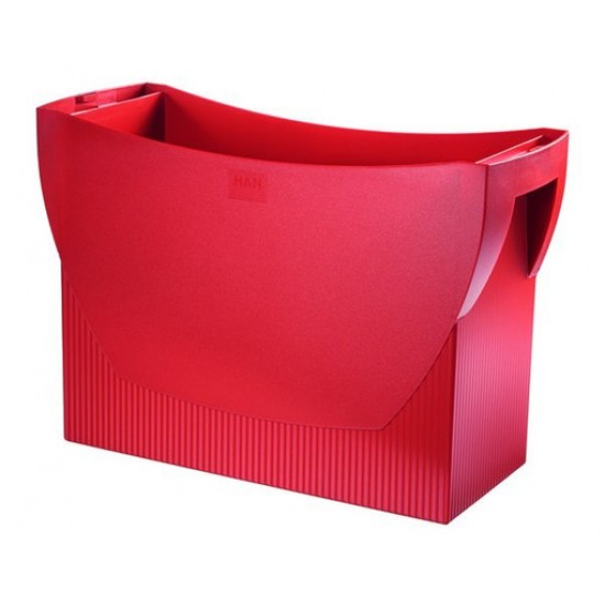 Suport Plastic Pentru 20 Dosare Suspendabile, Han Swing - Rosu