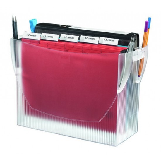 Suport Plastic Pentru 20 Dosare Suspendabile, Han Swing Comfort - Transparent Mat