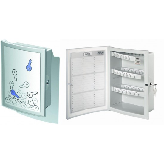 Panou Plastic Pentru 63 De Chei, Han Index - Gri Deschis