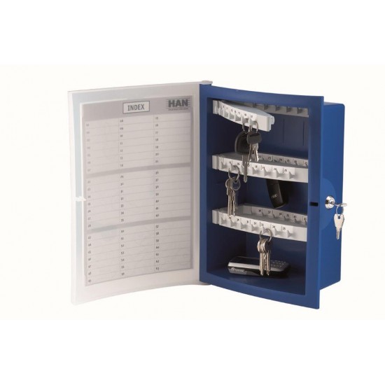 Panou Plastic Pentru 63 De Chei, Han Index - Albastru