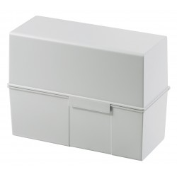 Cutie A5, Cu Capac, Pentru 450 Fise Din Carton, Han - Gri Deschis
