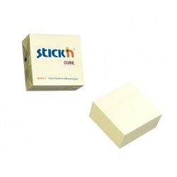 Cub Notes Autoadeziv 76 X 76 Mm, 400 File, Stick"n - Galben Pastel Cub Notes Autoadeziv 76 X 76 Mm, 400 File, Stick"n - Galben Pastel