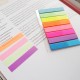 Stick Index Plastic Transparent Color 45 X 8 Mm, 8 X 20 File/set, Stick"n - 8 Culori Neon