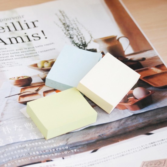 Notes Autoadeziv 38 X 51 Mm, 12 X 100 File/set, Stick"n - Galben Pastel