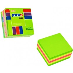 Cub Notes Autoadeziv 51 X 51 Mm, 250 File, Stick"n - Neon/pastel Asortate Cub Notes Autoadeziv 51 X 51 Mm, 250 File, Stick"n - Neon/pastel Asortate