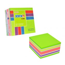 Cub Notes Autoadeziv 76 X 76 Mm, 400 File, Stick"n - Neon/pastel Asortate Cub Notes Autoadeziv 76 X 76 Mm, 400 File, Stick"n - Neon/pastel Asortate