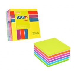 Cub Notes Autoadeziv 76 X 76 Mm, 400 File, Stick"n - Neon/pastel Asortate Cub Notes Autoadeziv 76 X 76 Mm, 400 File, Stick"n - Neon/pastel Asortate
