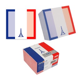 Cub Notes Autoadeziv 70 X 70 Mm, 400 File, Stick"n France - Alb Cub Notes Autoadeziv 70 X 70 Mm, 400 File, Stick"n France - Alb