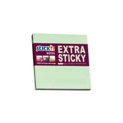 Notes Autoadeziv Extra-sticky 76 X 76mm, 90 File, Stick"n - Verde Pastel Notes Autoadeziv Extra-sticky 76 X 76mm, 90 File, Stick"n - Verde Pastel