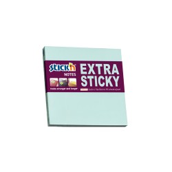 Notes Autoadeziv Extra-sticky 76 X 76mm, 90 File, Stick"n - Albastru Pastel Notes Autoadeziv Extra-sticky 76 X 76mm, 90 File, Stick"n - Albastru Pastel