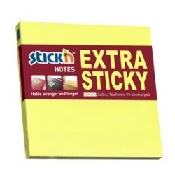 Notes Autoadeziv Extra-sticky 76 X 76mm, 90 File, Stick"n - Galben Neon Notes Autoadeziv Extra-sticky 76 X 76mm, 90 File, Stick"n - Galben Neon