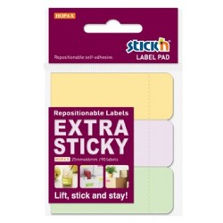 Etichete Autoadezive 25 X 65 Mm, 3 X 90 Etichete/set Stick"n Extra Sticky Label - Pastel Asortate Etichete Autoadezive 25 X 65 Mm, 3 X 90 Etichete/set Stick"n Extra Sticky Label - Pastel Asortate