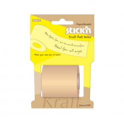 Rezerva Notes Autoadeziv In Rola, Pentru Dispenser, 50 Mm X 10 M, Stick"n - Kraft