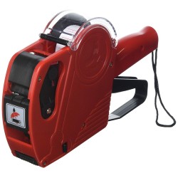 Aparat Pentru Etichete De Preturi 21 X 12 Mm, 8 Caractere, 1 Rand, Q-connect - Rosu