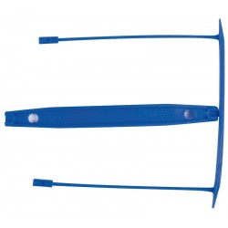 Alonja De Mare Capacitate, Pentru Arhivare, Plastic, 100buc/set, Q-connect E-clip - Albastra