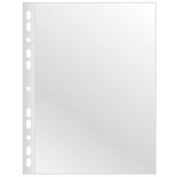 Folie Protectie Pentru Documente A4, 60 Microni, 50/set, Q-connect Extra Wide - Cristal