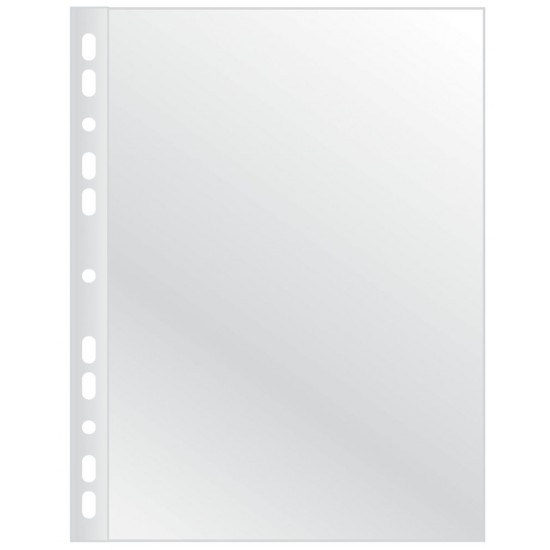 Folie Protectie Pentru Documente A4, 60 Microni, 50/set, Q-connect Extra Wide - Cristal