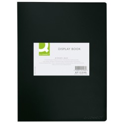 Dosar De Prezentare Cu 20 Folii, A3, Coperta Rigida, Q-connect - Negru
