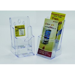 Display Plastic Pentru Brosuri, De Birou/perete, 2 X 1/3a4, Kejea - Transparent