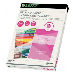 Folie Leitz Quality Adeziva Pentru Laminare La Cald, A4, 125 Mic., 100/set