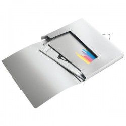 Mapa Leitz Style Jumbo, Plastic Pp, 30mm - Alb Arctic