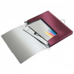 Mapa Jumbo Leitz Style, Pp, A4, 250 Coli, Grena