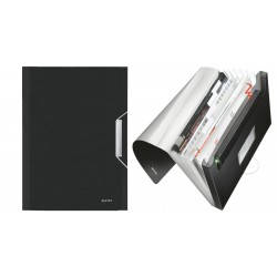 Mapa Tip Proiect Leitz Style, Plastic Pp - Negru Satin