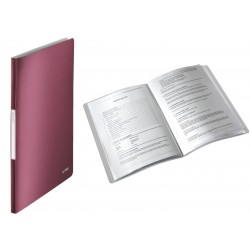 Mapa Leitz Style, De Prezentare, Plastic Pp, 40 De Folii - Grena