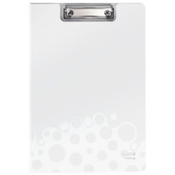 Clipboard Dublu Leitz Bebop, Polyfoam - Alb
