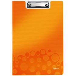 Clipboard Dublu Leitz Wow, Pp - Portocaliu Metalizat