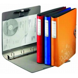 Caiet Mecanic A4, Din Plastic, 4 Inele In "d", Leitz Active Bebop - Albastru