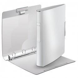 Caiet Mecanic Leitz Active Style Softclick, Mecanism 4dr, Inel 30mm, Polyfoam - Alb Arctic
